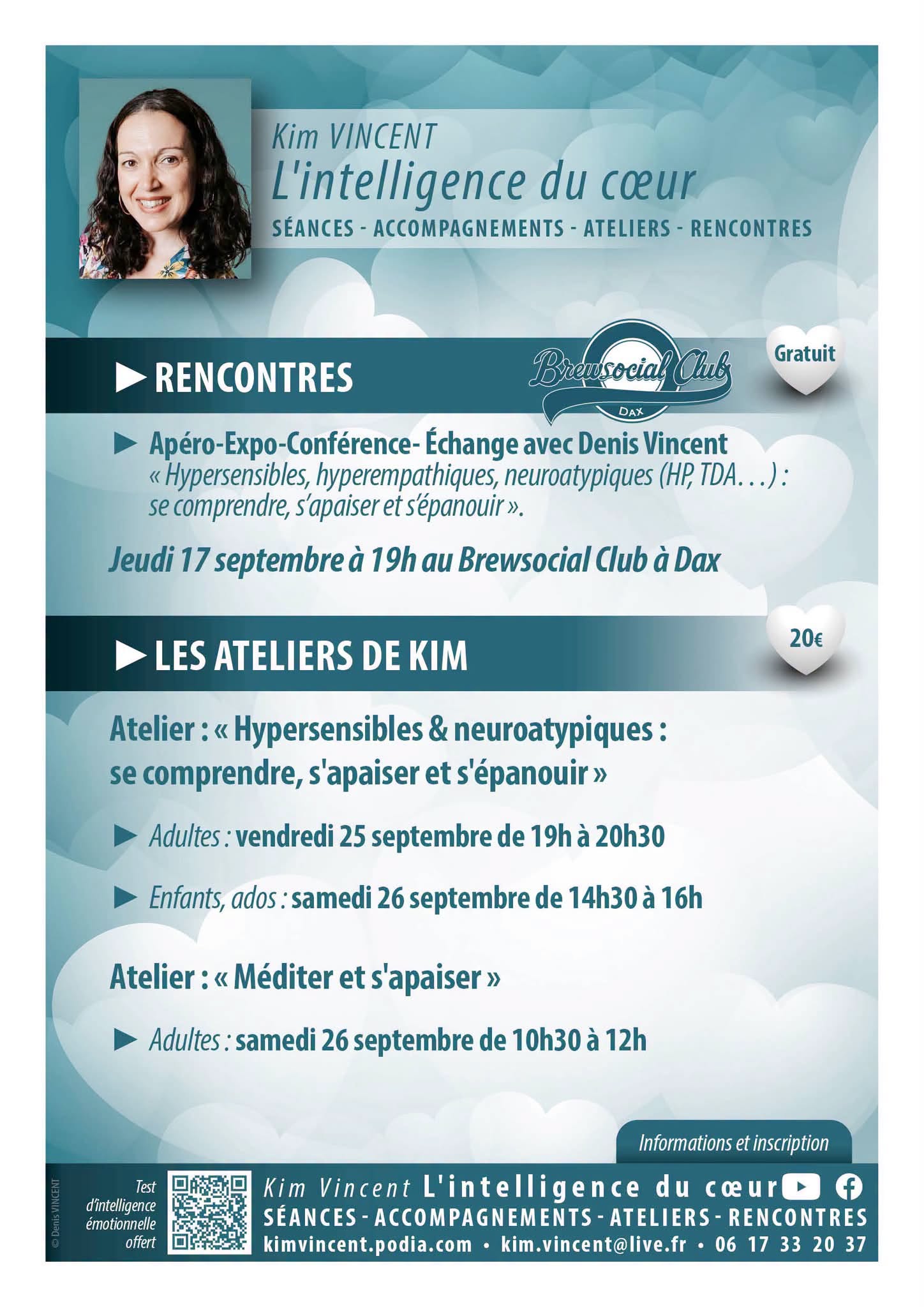 Ateliers mensuels